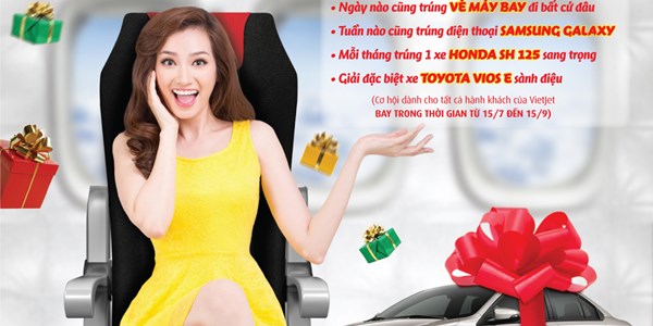 Bay VietJet Trúng Xe Hơi!